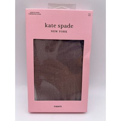 Kate Spade Tights Women's Pale Lilac Glittery Nylon Blend Size Small/Medium????